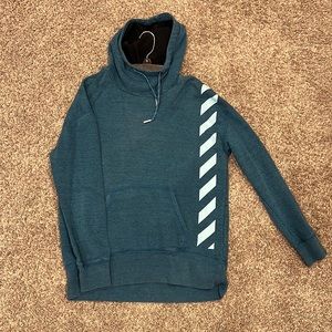 Nike track and running blue sweatshirt